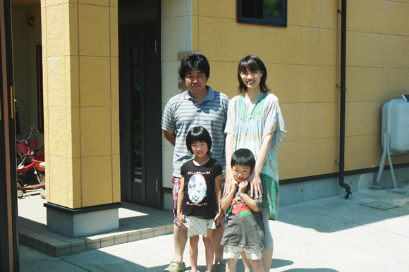 とても仲の良いご家族でした